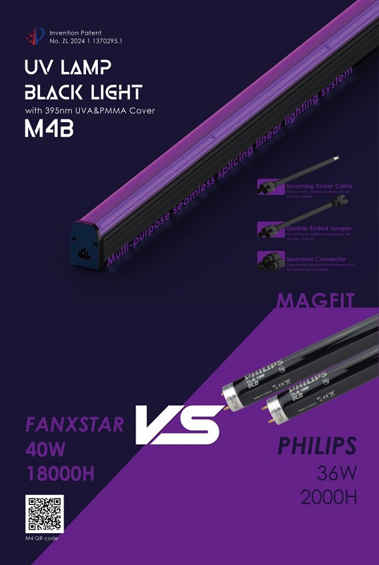 FanXStar Slim at Linkable UV Batten Lighting: Multi-functional na mga senaryo